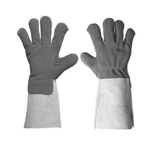 Gants de sécurité en cuir de vachette renforcé de qualité supérieure, résistants à l'abrasion, pour la lutte contre les incendies, le barbecue, avec logo personnalisé - Product Image 2