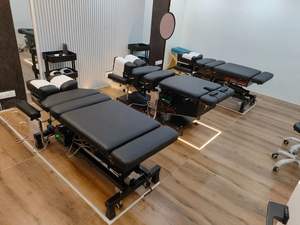 Table de chiropratique à flexion automatique AFT de haute qualité, lit de traitement de thérapie spinale électrique réglable en hauteur, fournisseur en gros - Product Image 6