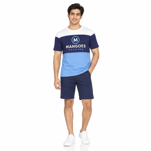 Camiseta de Hombre al por Mayor, Diseño Casual Moderno, Ajuste Cómodo, Movimiento Flexible, 100% Algodón Transpirable, Cuello Redondo, Lona Resistente - Product Image 1