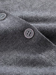 Cárdigan de Invierno para Mujer, Formal, Cuello Redondo, Tejido Estándar, Ecológico, de Secado Rápido, Antiarrugas, Transpirable, Vintage, Manga Larga - Product Image 4