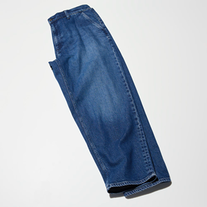 Jean décontracté ample pour homme, taille mi-haute, ultra-tendance, en denim de coton écologique et respirant - Product Image 5