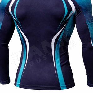 Camiseta Deportiva Rash Guard para Hombre, Camiseta de Compresión para Entrenamiento Rash Guard para Hombre - Product Image 6