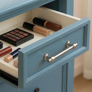 Premium Elegant Zinc Alloy Minimalist Bedroom Hotel Kitchen Cabinet Handles <b>Dresser</b> <b>Knobs</b> Wardrobe Living Room Dining Furniture - Product Image 5