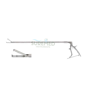 Pinza laparoscópica atraumática de 10 mm x 45 cm para sujetar tejido, reutilizable. - Product Image 3