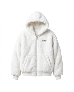Chaqueta con Capucha de Forro Polar Unisex, Personalizable en Color, Talla Grande, con Cierre Completo, Sudadera Informal de Invierno - Product Image 1