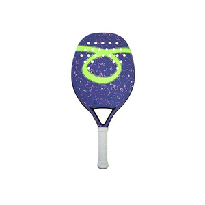Raqueta de Pádel Portátil Personalizada 2026, Ligera, de Alta Resistencia, Forma de Lágrima, con Empuñadura de Fibra de Carbono, Cuero y Nailon para Cancha - Product Image 1