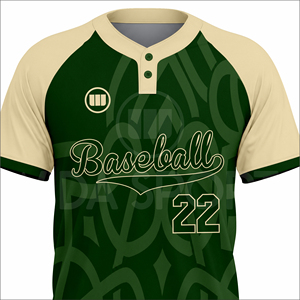 Wholesale Wida Sports Custom Team <b>Baseball</b> Jersey 100% Polyester Sublimation Printed Breathable Team Uniform Direct Factory - Product Image 4