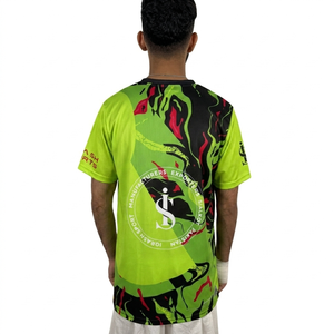 T-shirt de sublimation personnalisé à séchage rapide, prix de gros 2026, 100 % polyester, fabriqué au Pakistan, pour hommes - Product Image 6