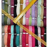 100% Coton/Polyester Écologique Fait Main Dentelle Fantaisie Lehengas Saris Sacs Chaussures Broderie Florale Personnalisable Traditionnel