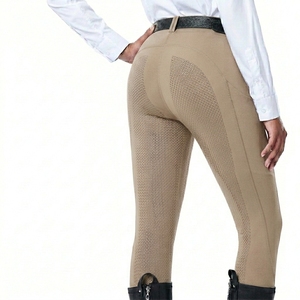 Pantalones de equitación estampados para mujer, leggings de equitación de cintura alta, pantalones ajustados de equitación - Product Image 6