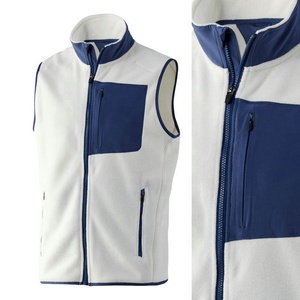<b>Men's</b> <b>Fleece</b> Vest Sleeveless Zip Up Waistcoat Softshell Outerwear with Pocket for Outdoor Wear Micro <b>Fleece</b> <b>Gilet</b> - Product Image 3