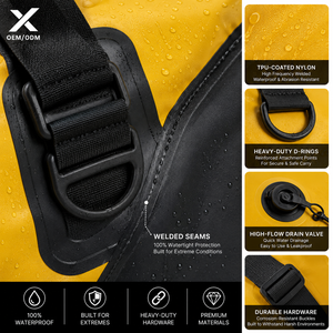 Bolsa de Lona Impermeable para Buceo, TPU, OEM, IPX8, con Cierre Enrollable, Resistente, para Viajes, Barco, Equipo, con Logotipo Personalizado, 60L - Product Image 5