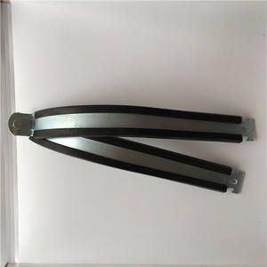 נירוסטה כבד חובה o-טבעת צינור מהדק עם ציפוי גומי רירית ppm צינור מהדק - Product Image 1