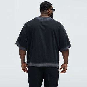 Camisetas HSI Lisas de Corte Holgado al por Mayor, Camisetas Casuales para Hombre Hechas en Pakistán, de Secado Rápido, 100% Algodón, Hechas en Pakistán - Product Image 3