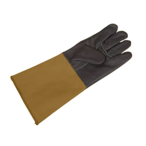 ถุงมือเชื่อม TIG หนังวัวแท้คุณภาพพรีเมียม หนังฟอกและหนังแยกชั้น สำหรับงานอุตสาหกรรม ป้องกันการบาด ป้องกันไฟฟ้าสถิตย์ ป้องกันความร้อน - Product Image 6