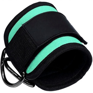 Correas de Tobillo para Levantamiento de Pesas con Logotipo Personalizado, Correas de Tobillo Ajustables de Neopreno con Material de Acero - Product Image 1