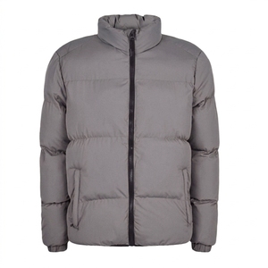 High Quality Men's Formal Puffer Jacket Winter Wear Cold Weather Waterproof Windproof <b>Bubble</b> <b>Coat</b> Zipper Closure Polyester - Product Image 1