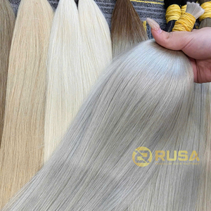 Extensiones de Cabello Humano Virgen Vietnamita Rusa Hanoi, Sin Procesar, a Granel, Doble Trama, Súper Doble, 100g, Puntas Completas - Product Image 4