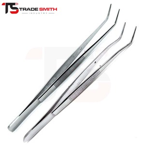 Pinzas Dentales Profesionales TSI para el Manejo Preciso de Rollos de Algodón en Tratamientos Dentales - Product Image 1