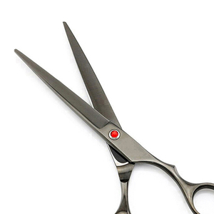 กรรไกรตัดผมมืออาชีพ สแตนเลสเคลือบไทเทเนียม ปรับระดับได้ พร้อมโลโก้สั่งทำ - Product Image 6