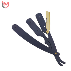 Rasoirs de barbier professionnels de haute qualité en matériau durable avec lame en acier inoxydable pour salon de coiffure et usage domestique, vente en gros OEM - Product Image 5