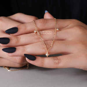 Pendentif de luxe en diamant de laboratoire taille brillant rond, couleur EF, bijoux en diamant synthétique pour femme, cadeau de mariage - Product Image 2