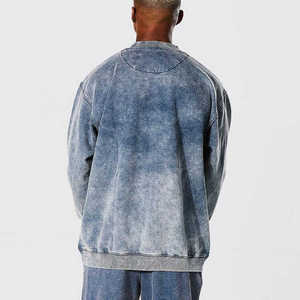 Sudadera con Lavado Ácido Personalizada, OEM/ODM, Alta Calidad, Precio de Fábrica, Suave, Cómoda, Ropa Casual de Moda Urbana, Fabricante - Product Image 2