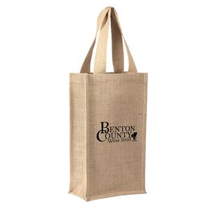 Sac pour bouteille de vin unique Sac de transport pour bouteille de jute de haute qualité Housse pour bouteille de vin en jute Sac cadeau Vente Meilleur prix - Product Image 3