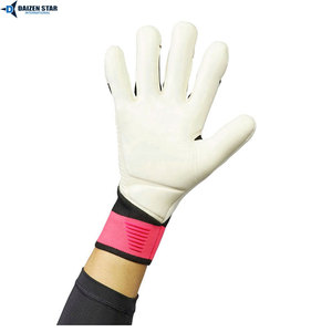 Gants de gardien de but en PU de haute qualité Elite, protection des doigts et du pouce, forte adhérence, respirants, fermeture à enfiler, unisexe, football - Product Image 3