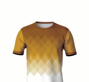 T-shirt en jersey à manches courtes pour homme avec logo frontal par sublimation, 180 grammes, respirant, imprimé graphique coloré, tissu premium - Product Image 4