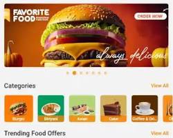 แอปสั่งอาหารมือถือ - สั่งร้านอาหารโปรด ติดตามตำแหน่งได้เร็ว ชำระเงินปลอดภัย รองรับหลายภาษา โลโก้สั่งทำได้ เชื่อมต่ออินเทอร์เน็ต - Product Image 4