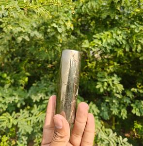 Cylindre de Pyrite Dorée Naturelle, Cristal de Guérison, Idéal pour le Feng Shui, la Décoration de la Maison et du Bureau (Croix et Animaux) - Vente Chaude - Product Image 3