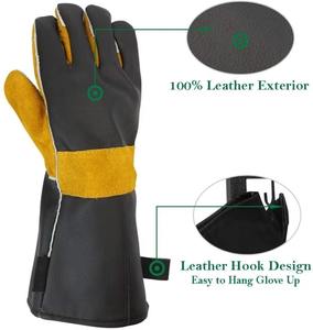 Gants de soudage TIG en peau d'éléphant haute résistance, durabilité accrue, excellente résistance à l'abrasion, coutures résistantes aux flammes - Product Image 5