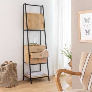 Estante Vandana Optima Radiant de madera de mango y metal - Product Image 2