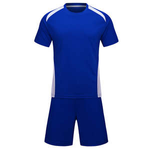 Conjunto de Camiseta y Pantalones Cortos de Entrenamiento de Fútbol Personalizados de Alta Calidad, 100% Poliéster, Impresión Digital, Precio de Fábrica al por Mayor, Conjunto con Nombre de Equipo Personalizable - Product Image 6
