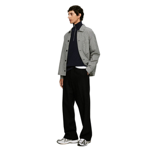 ODM/OEM Men'S Classic <b>Cable</b> <b>Knit</b> Half Zip Pullover With Stand up Collar and Warm Fabric for Elegant Winter Casual Wear - Product Image 5