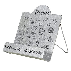Manufacturer & Wholesaler Metal Iron Black Cookbook Holder <b>Recipe</b> <b>Book</b> Holder Handmade Customized Handmade - Product Image 4