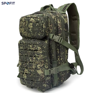 Large Capacity 35L Camouflage Tactical <b>Backpack</b> MOLLE System <b>Waterproof</b> Oxford Fabric Nylon Lining for Outdoor Sports Hiking - Product Image 2