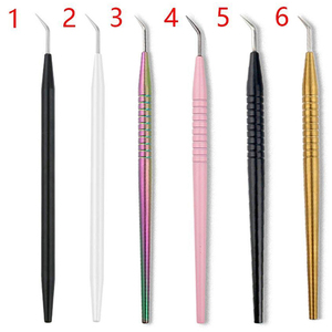 Séparateur de cils en acier inoxydable Premium KAAMIR INSTRUMENTS avec poignée antidérapante, pour usage en salon, lifting des sourcils, végétalien, durable, personnalisable - Product Image 3
