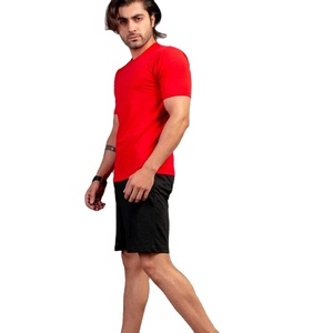 Pantalones cortos de hombre de diseño moderno y elegante de larga duración, pantalones cortos de felpa personalizados OEM para hombre, lo mejor para verano, entrenamiento y ropa informal - Product Image 3