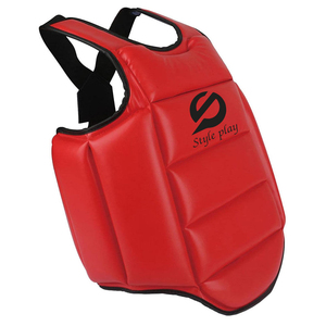 Protector de Pecho para Boxeo de Cuero PU, Personalizable en Color/Logotipo/Tamaño, Servicios OEM/ODM, Protector de Pecho para Boxeo de Alta Calidad - Product Image 6