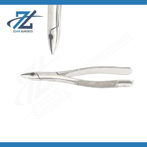 Pinzas de Extracción Dental Manuales de Acero Inoxidable High Sale Enterprises 101, Universales para Bicuspides Superiores e Inferiores y Dientes Deciduos - Product Image 4