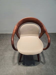 Solid Wood <b>Dining</b> <b>Chair</b> Luxury Modern Nordic Upholstered Cushion Leather Seat for Hotel Home Restaurant Kitchen PISANO - Product Image 4