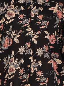 Camisa de Mujer de Corte Regular, Informal y para Oficina, Estilo Moderno Informal, Estampado Floral, Precio al por Mayor por Proveedor - Product Image 5