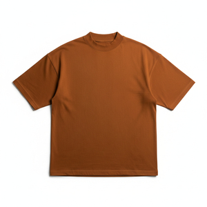 Wholesale <b>Men</b> Cotton T <b>Shirt</b> Heavyweight Plain Crew Neck Custom Blank Apparel Factory Supplier - Product Image 4
