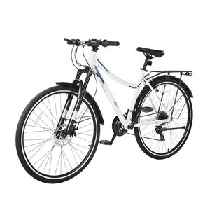 Bicicleta Híbrida Ligera con Cuadro de Aluminio, Ruedas 700c, para Hombres y Mujeres, Urbana, para Adultos - Product Image 1