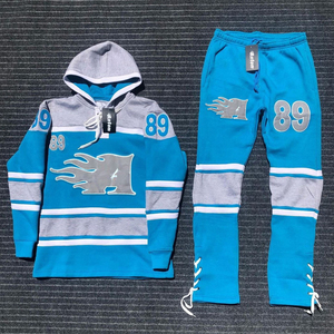 2026 New Arrival Mens Lightweight Winter Casual Printed Solid Training Tracksuit <b>Set</b> Breathable Windproof Quick Dry Sports - Product Image 4