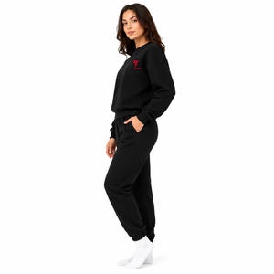 Sweat-shirt femme haut de gamme, vêtement décontracté, coupe ample, intérieur en polaire doux et respirant, tissu doux et chaud, mode quotidienne, confort. - Product Image 4