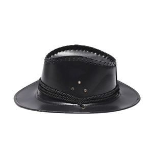 Sombrero de Cuero Vaquero de Primera Calidad Hecho en Pakistán, Unisex, Marca Privada, Sombrero de Cuero Vaquero para Hombre - Product Image 4