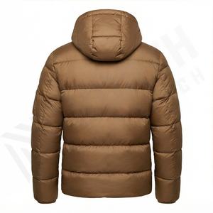 Nuevo diseño elegante logotipo personalizado Puffer chaquetas de los hombres de manga larga de color personalizado Puffer chaqueta para adultos hombres con diseño personalizado - Product Image 3